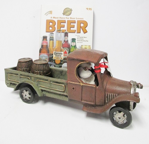 Vintage Style Cast Iron Beer Truck